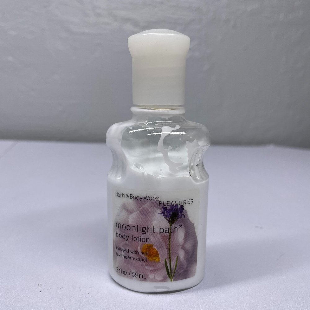 Bath & Body Works Pleasures Moonlight Path Body Lotion 2 oz Travel Mini Size